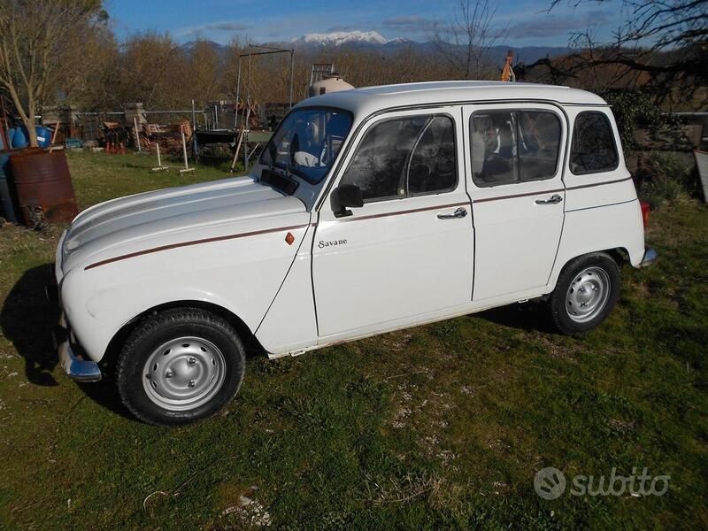 Bianco Usata 1992 Renault R4 Tre volumi | 6500 € - Immagine 1/4