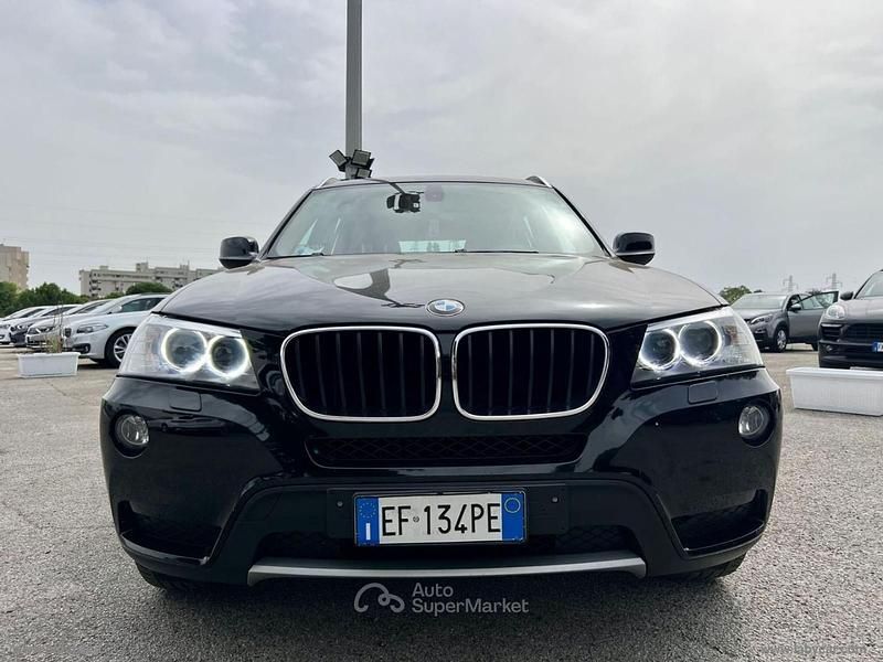 Usata BMW X3 Efficient Dynamics 184 CV (135 kW) 2011 Nero SUV