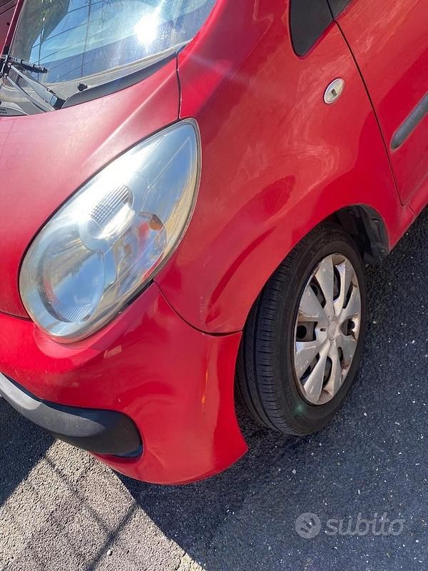 Usata Citroën C1 68 CV (50 kW) 2007 Rosso Utilitaria