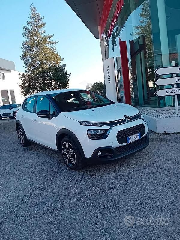 Bianco Usata 2022 Citroën C3 Feel Tre volumi | 11.900 € (Buon prezzo) - Immagine 1/4
