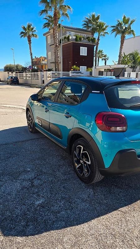 Usata Citroën C3 PureTech 83 CV (61 kW) 2022 Blu Utilitaria