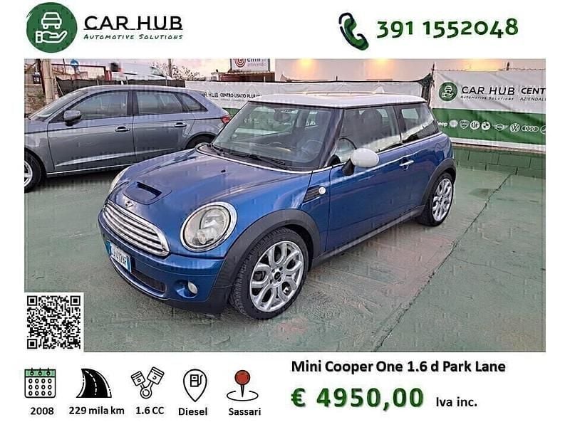 Blu Usata 2008 Mini Cooper D Chili Utilitaria | 4950 € (Buon prezzo) - Immagine 1/4