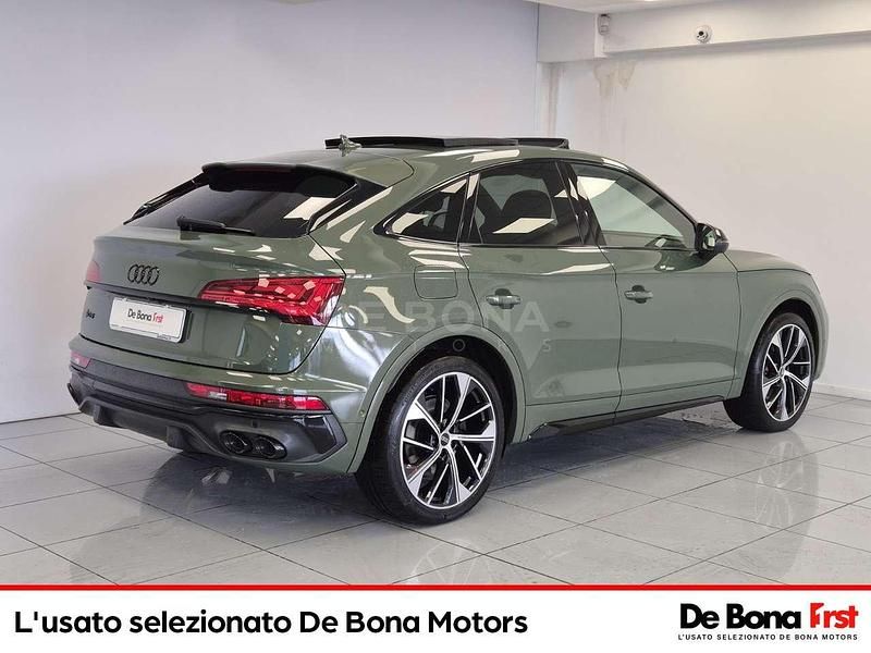 Usata Audi SQ5 Sportback 341 CV (250 kW) 2023 Verde district metallizzato SUV