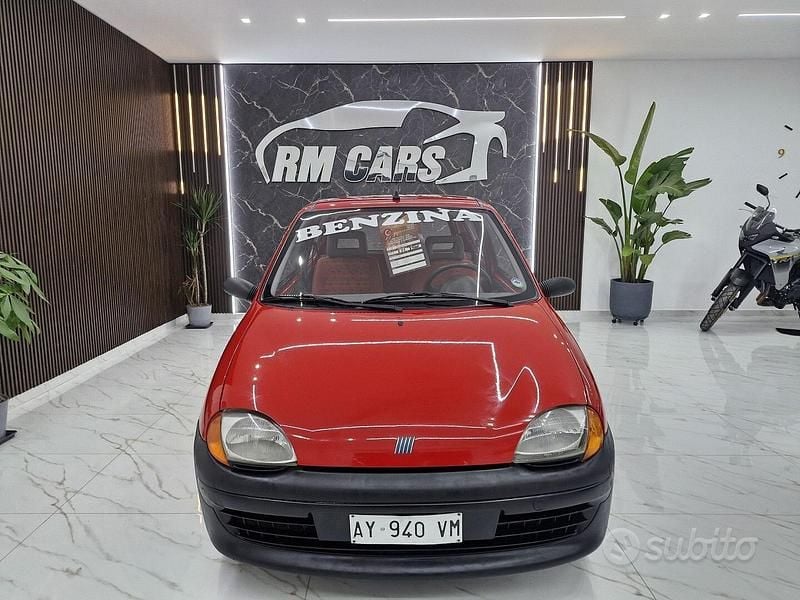Usata Fiat Seicento S 39 CV (28 kW) 1998 Rosso Utilitaria