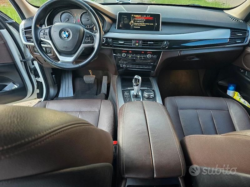 Usata BMW X5 231 CV (169 kW) 2015 Bianco SUV