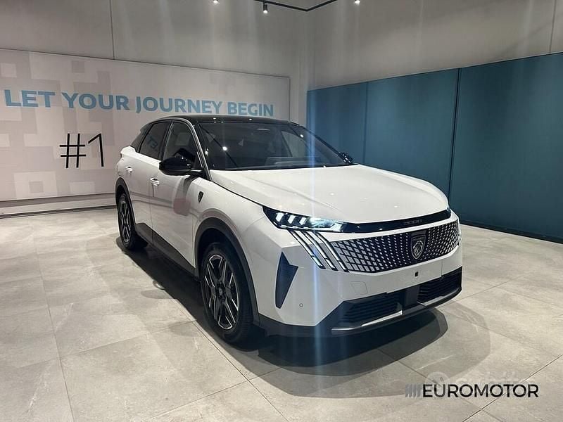 Nuova Peugeot 3008 GTi 136 CV (100 kW) 2025 Bianco Berlina