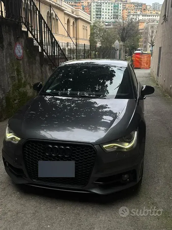Usata Audi A1 Sportback S-Line 90 CV (66 kW) 2012 Grigio Utilitaria