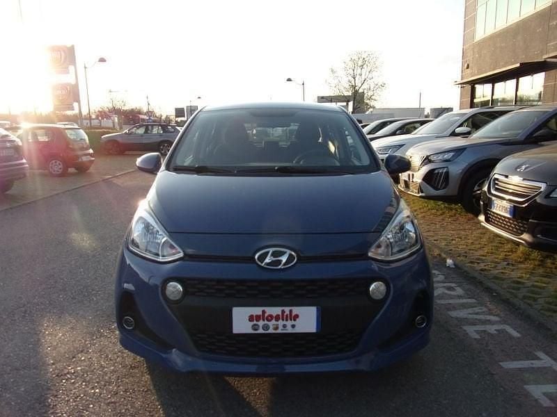 Usata Hyundai i10 Comfort 67 CV (49 kW) 2017 Blu Utilitaria