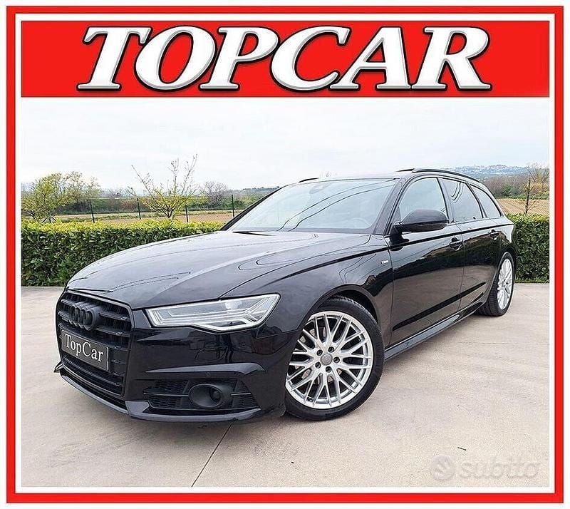 Usata Audi A6 Black Edition 190 CV (139 kW) 2018 Nero Station wagon