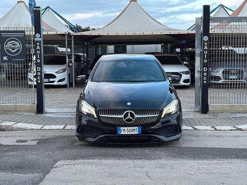 Usata Mercedes A180 Premium 110 CV (80 kW) 2016 Nero Berlina