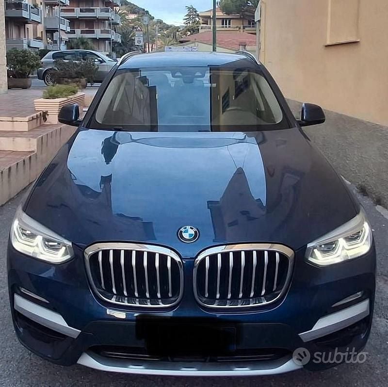 Usata BMW X3 xLine 190 CV (139 kW) 2019 Blu SUV