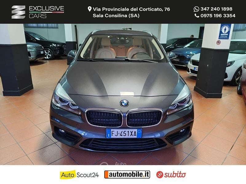 Usata BMW 218 Active Tourer Advantage 150 CV (110 kW) 2017 Grigio Monovolume