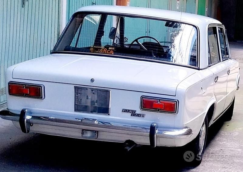 Usata Fiat 124 1960 Bianco Berlina