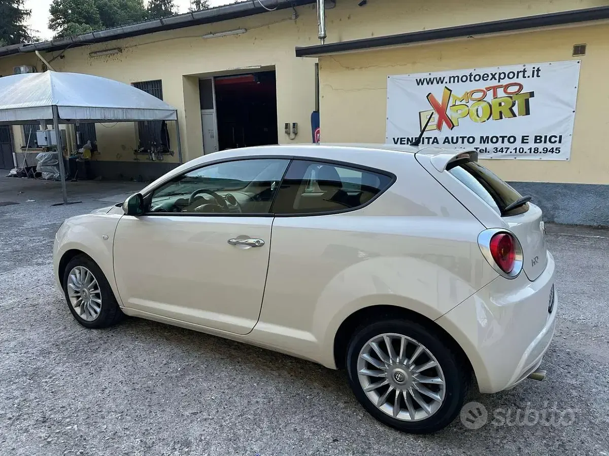 Usata Alfa Romeo MiTo Progression 85 CV (62 kW) 2013 Bianco Utilitaria