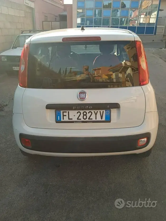 Usata Fiat Panda 69 CV (50 kW) 2018 Bianco Utilitaria