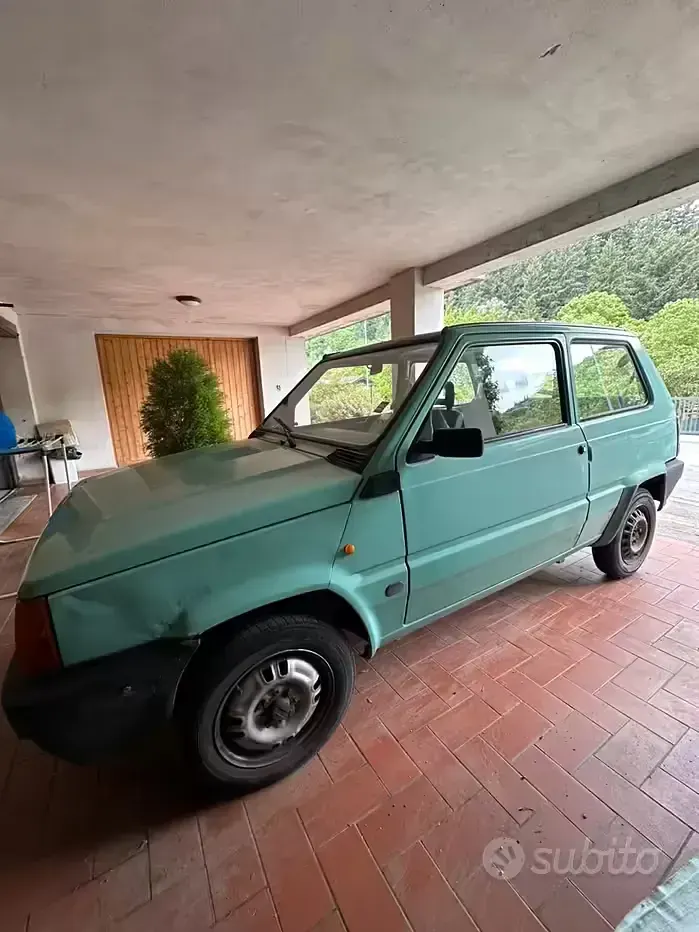 Usata Fiat Panda Young 39 CV (28 kW) 2000 Verde Utilitaria