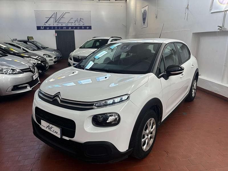 Bianco Usata 2019 Citroën C3 PureTech Utilitaria | 8300 € (Ottimo prezzo) - Immagine 1/4