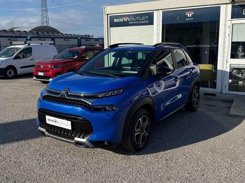Blu atollo Usata 2022 Citroën C3 Aircross PureTech SUV | 15.500 € (Buon prezzo) - Immagine 1/4