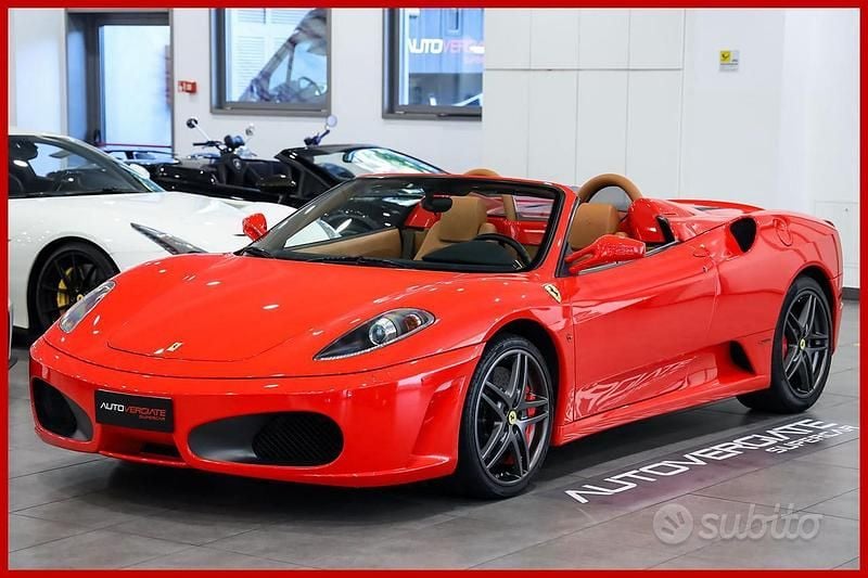 Usata Ferrari F430 490 CV (360 kW) 2007 Rosso scuderia Cabrio