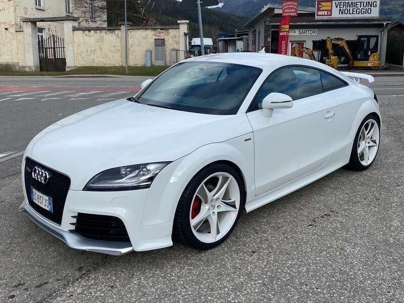 Usata Audi TT Advanced 170 CV (125 kW) 2010 Bianco Coupé