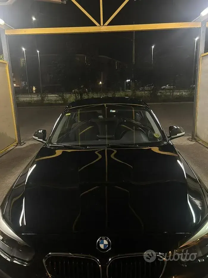 Usata BMW 118 136 CV (100 kW) 2018 Nero Berlina