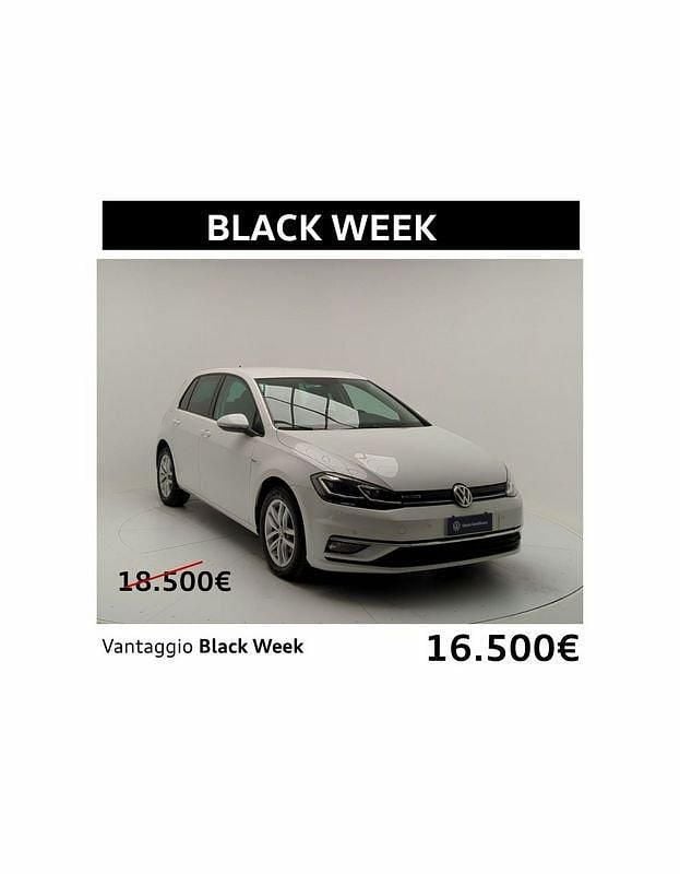 Pure white Usata 2020 VW Golf VIII Executive Due volumi | 16.500 € (Ottimo prezzo) - Immagine 1/4