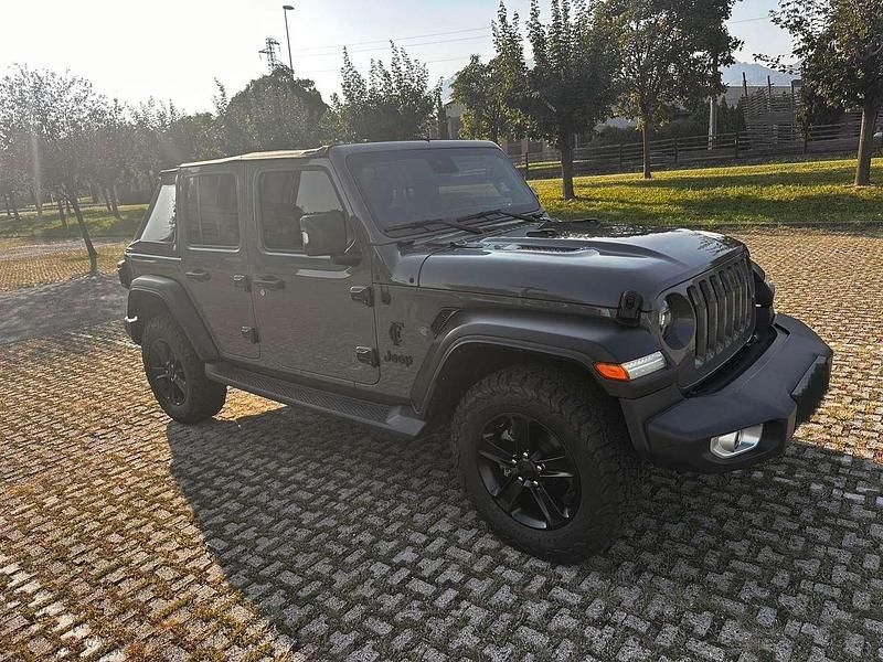 Usata Jeep Wrangler Sahara 200 CV (147 kW) 2019 Grigio SUV