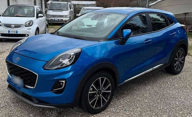 Usata Ford Puma Titanium 125 CV (91 kW) 2023 Blu/azzurro SUV