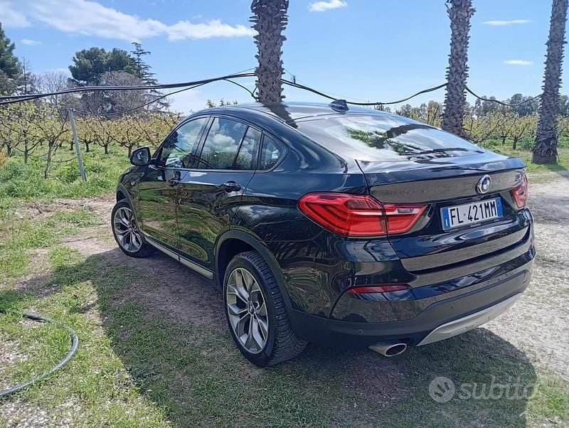 Usata BMW X4 190 CV (139 kW) 2017 Nero SUV