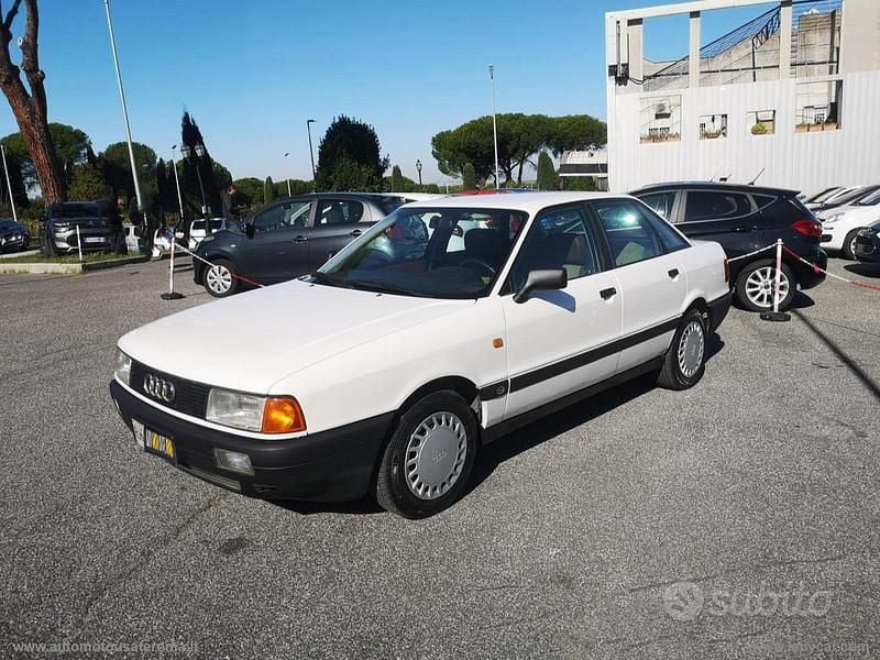 Usata Audi 80 87 CV (63 kW) 1990 Bianco Berlina