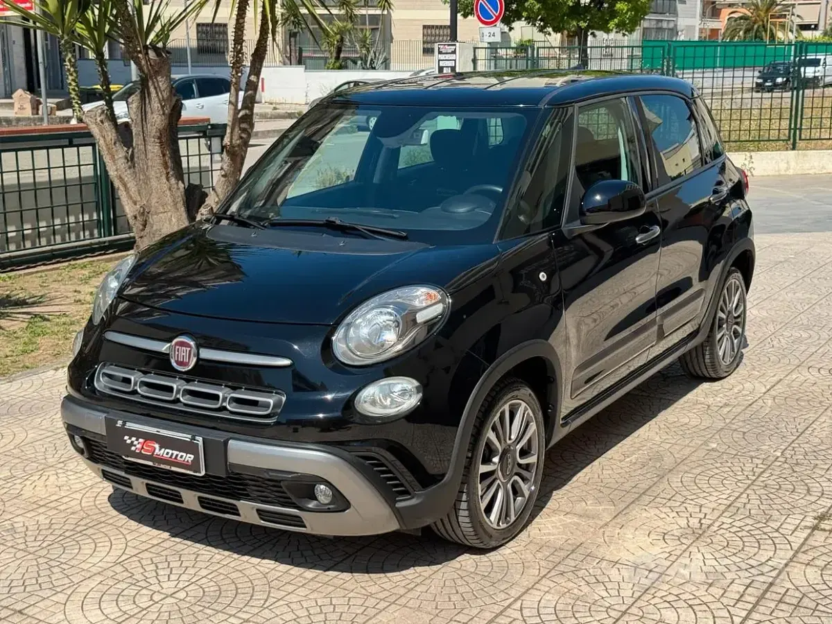 Usata Fiat 500L Cross 95 CV (69 kW) 2017 Nero Monovolume