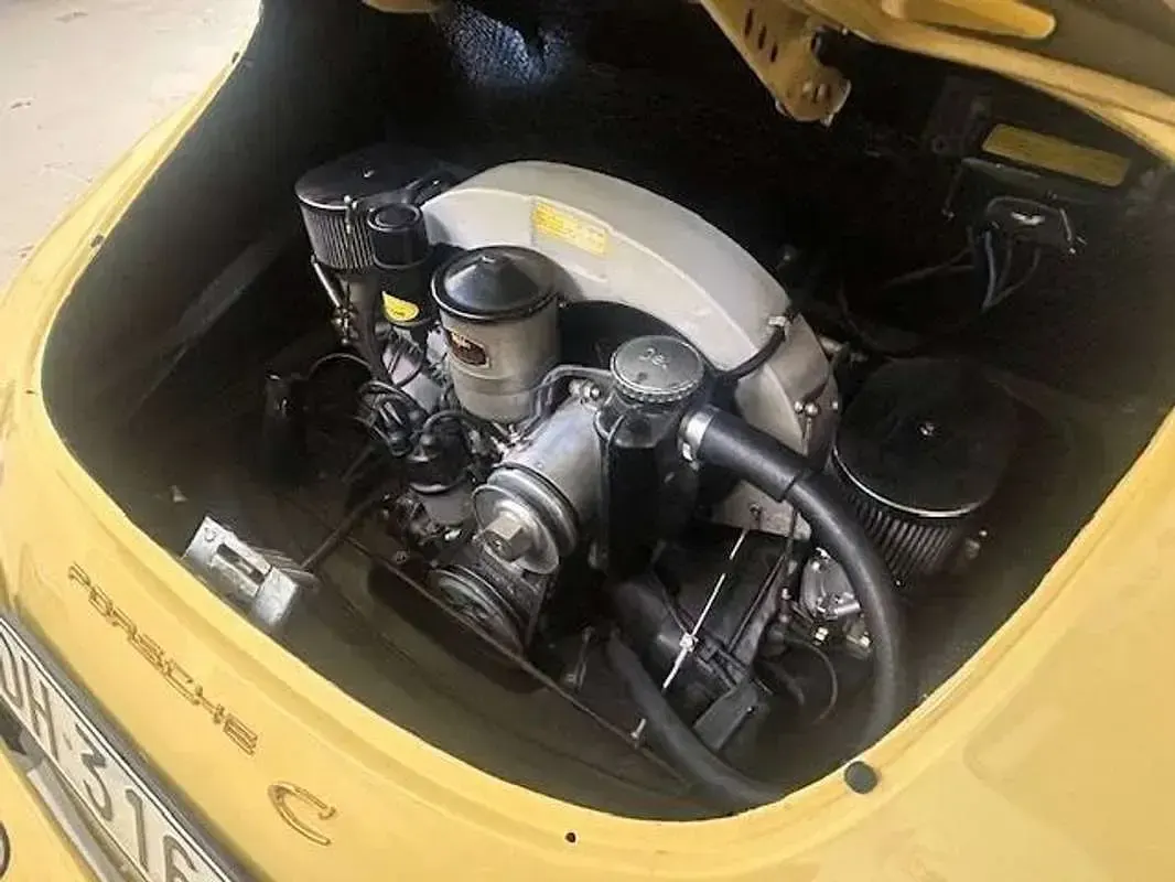 Usata Porsche 356 75 CV (55 kW) 1963 Giallo Coupé