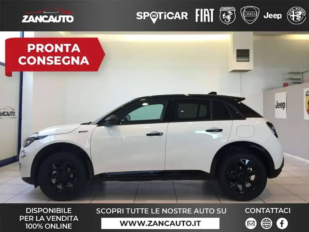 Nuova Fiat 600 Sport 110 CV (80 kW) 2026 Bianco SUV