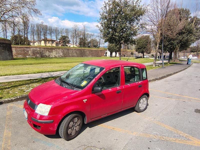 Usata Fiat Panda 54 CV (39 kW) 2008 Rosso Utilitaria