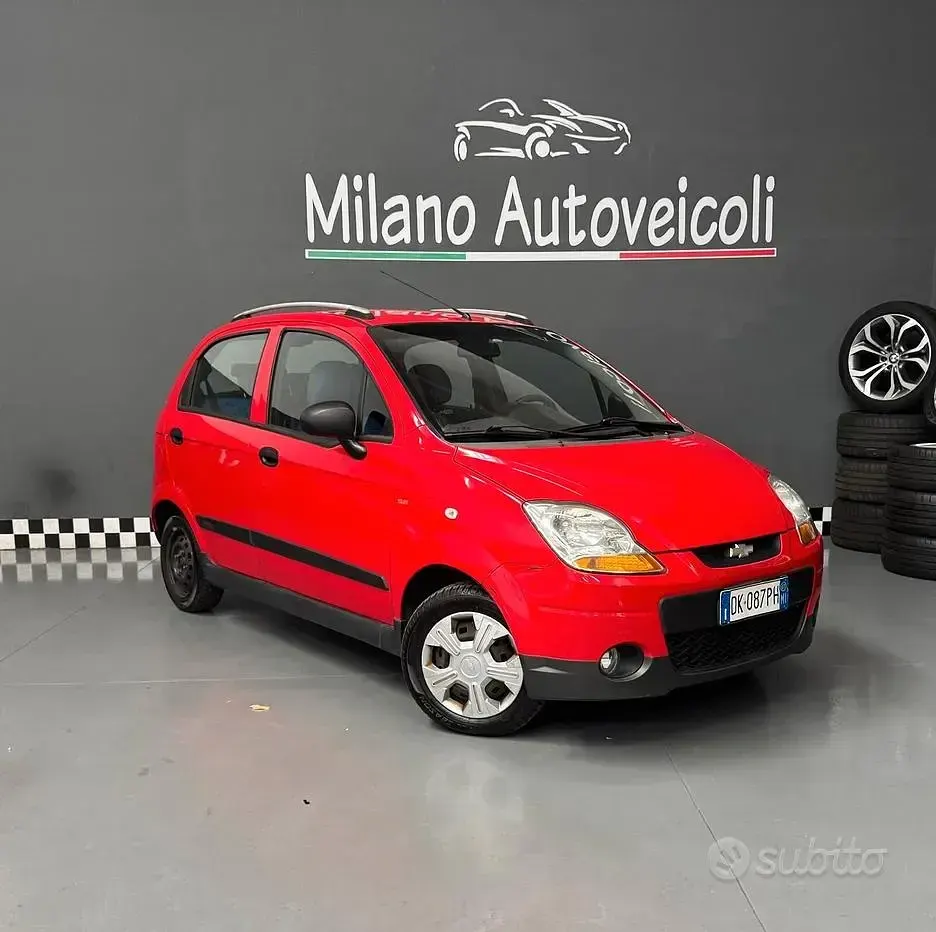 Usata Chevrolet Matiz SE 52 CV (38 kW) 2007 Rosso Utilitaria