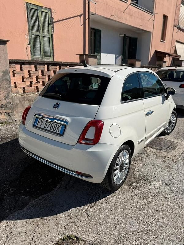 Usata Fiat 500 69 CV (50 kW) 2018 Bianco Berlina