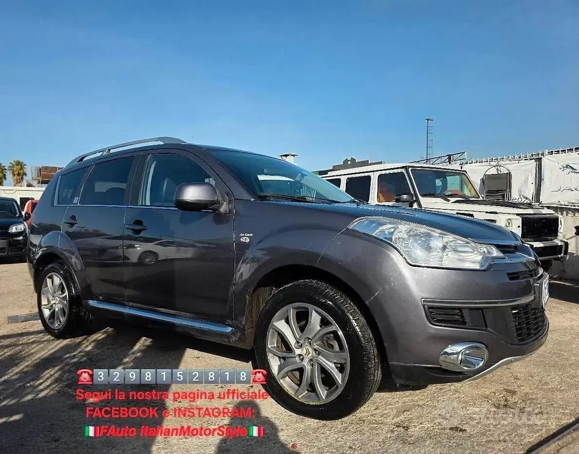 Usata Citroën C-Crosser 156 CV (114 kW) 2008 Grigio SUV