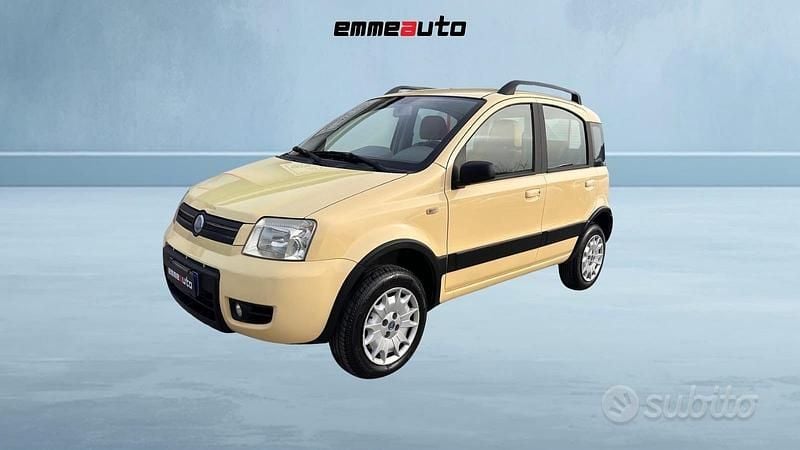 Usata Fiat Panda 4x4 60 CV (44 kW) 2006 Giallo Utilitaria