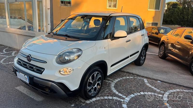 Usata Fiat 500L Cross 95 CV (69 kW) 2019 Bianco Monovolume