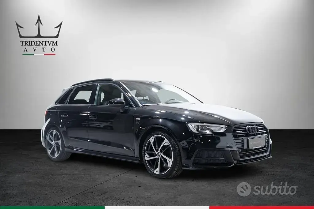 Usata Audi A3 Sport 190 CV (139 kW) 2019 Nero Berlina