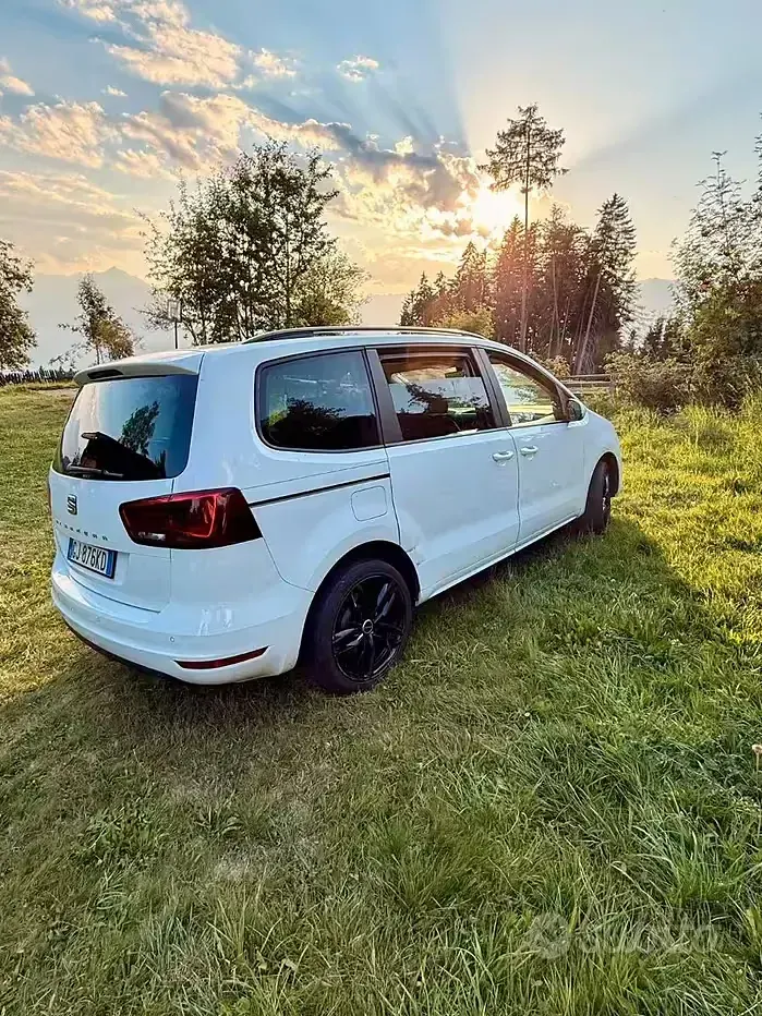 Usata Seat Alhambra 150 CV (110 kW) 2018 Bianco Monovolume