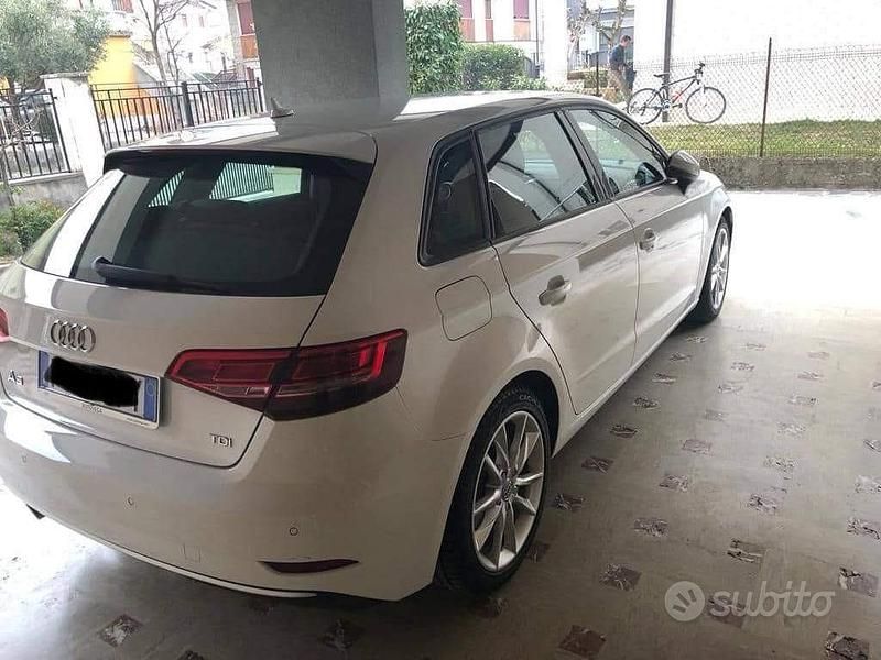 Usata Audi A3 2017 Bianco Berlina