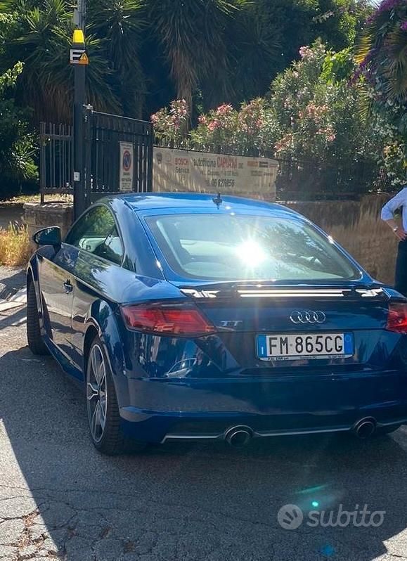 Usata Audi TTS S-Line 180 CV (132 kW) 2016 Blu Coupé