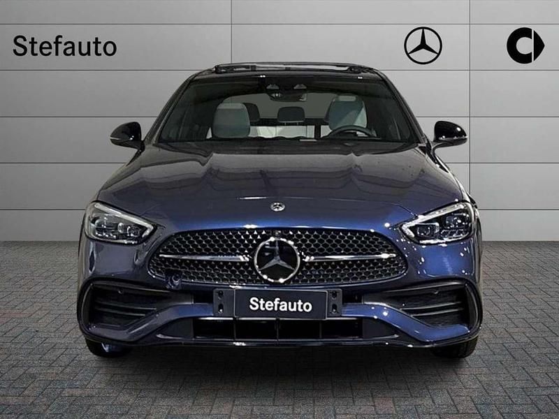 Neu Mercedes C220 AMG Line Premium Plus 200 PS (147 kW) 2026 Blau Limousine