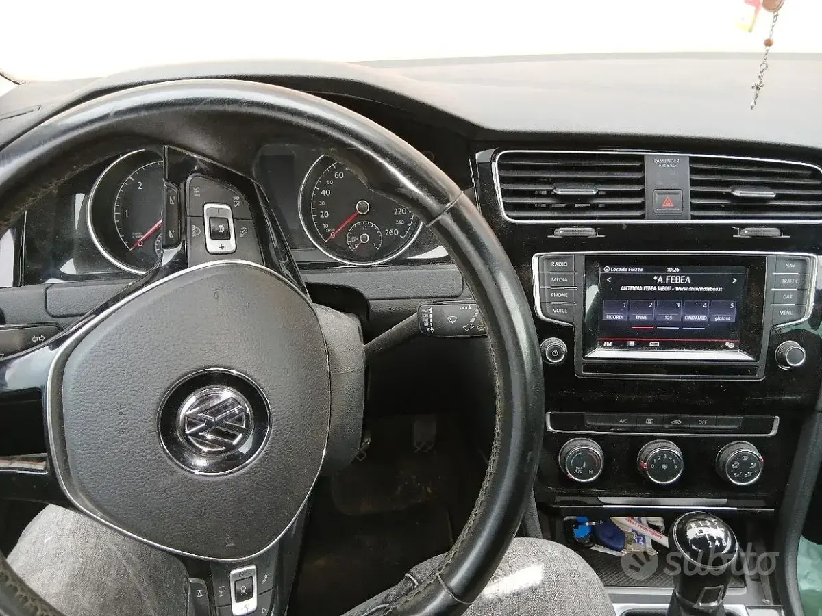 Usata VW Golf 150 CV (110 kW) 2014 Nero Coupé