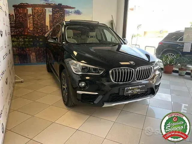 Usata BMW X1 xLine 150 CV (110 kW) 2018 Nero SUV