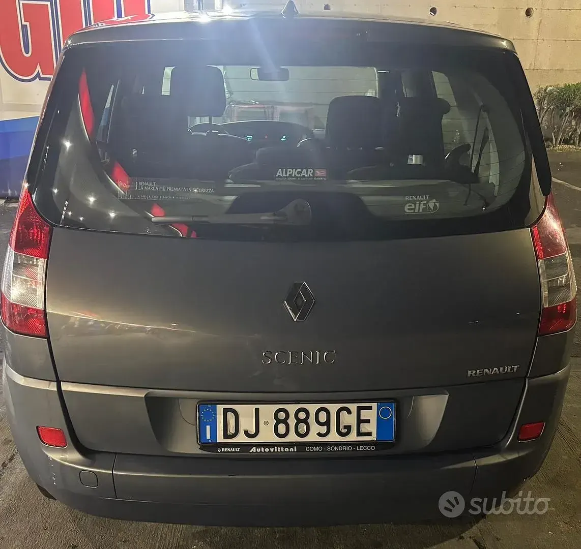 Usata Renault Scenic E-Tech 100 CV (73 kW) 2007 Grigio Berlina