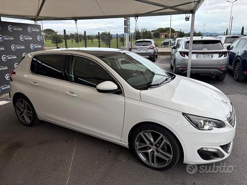 Usata Peugeot 308 Allure 120 CV (88 kW) 2016 Bianco Berlina