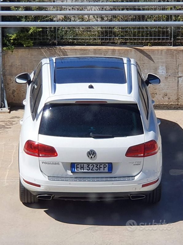 Usata VW Touareg 245 CV (180 kW) 2011 Bianco SUV