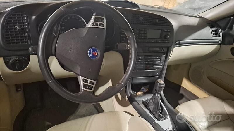 Usata Saab 9-3 Cabriolet 150 CV (110 kW) 2006 Nero Cabrio